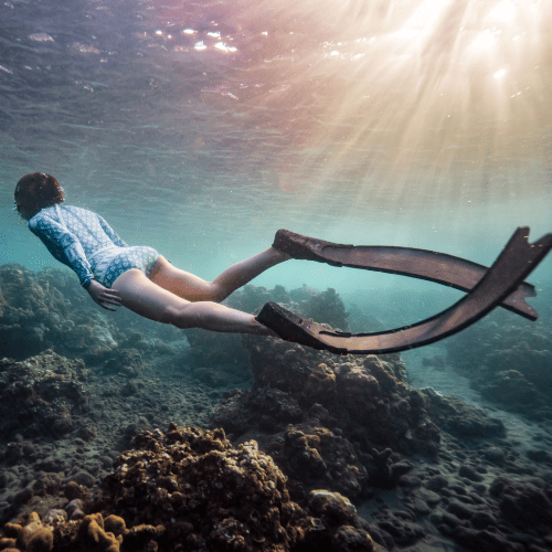 Freediving courses and sessions